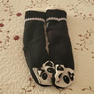 Panda Sock Slippers--never worn